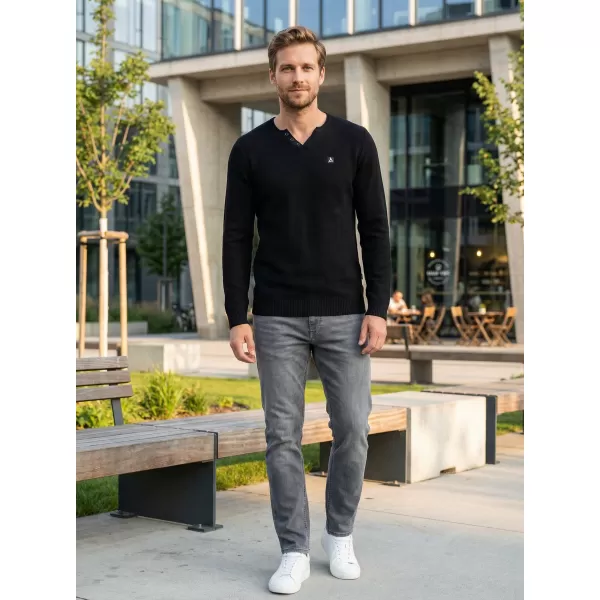  Muški pulover ALTISPORT SWEK MPLU108 CRNO 