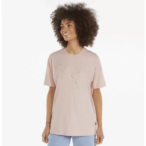  Ženska majica kratkih rukava PUMA HER TEE 589493-36 RUŽIČASTA 