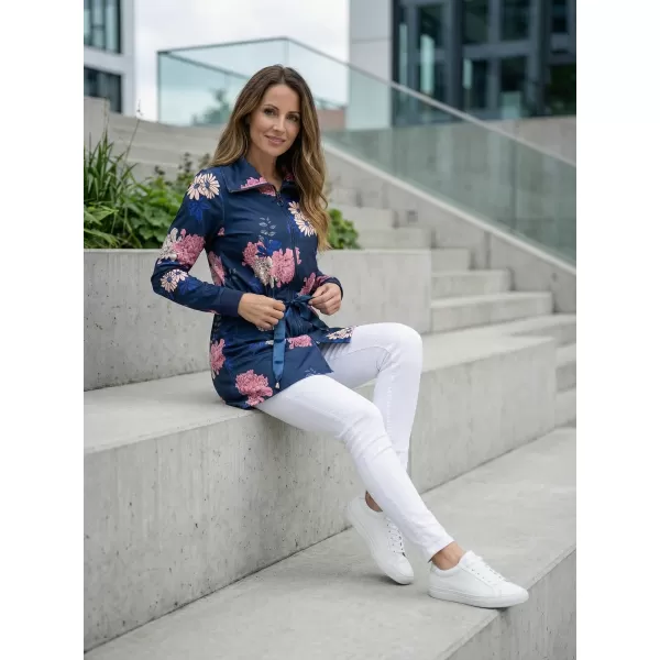  Ženski sweatshirt KIXMI MIRABEL TAMNO PLAVA 