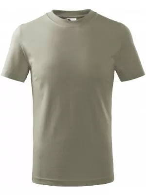 Dječja majica MALFINI BASIC 138 SVIJETLI KAKI