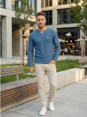 Muški pulover ALTISPORT SWEK MPLU108 PLAVA