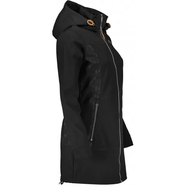  Ženski softshell kaput ALTISPORT GYMA LCTU163 CRNO 