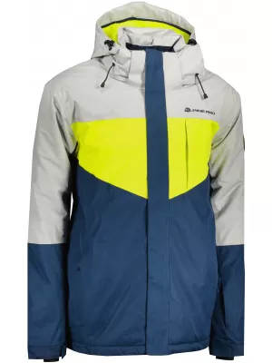 Muška skijaška jakna ALPINE PRO SARDAR 5 MJCU503 ZELENA