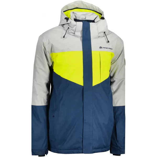  Muška skijaška jakna ALPINE PRO SARDAR 5 MJCU503 ZELENA 