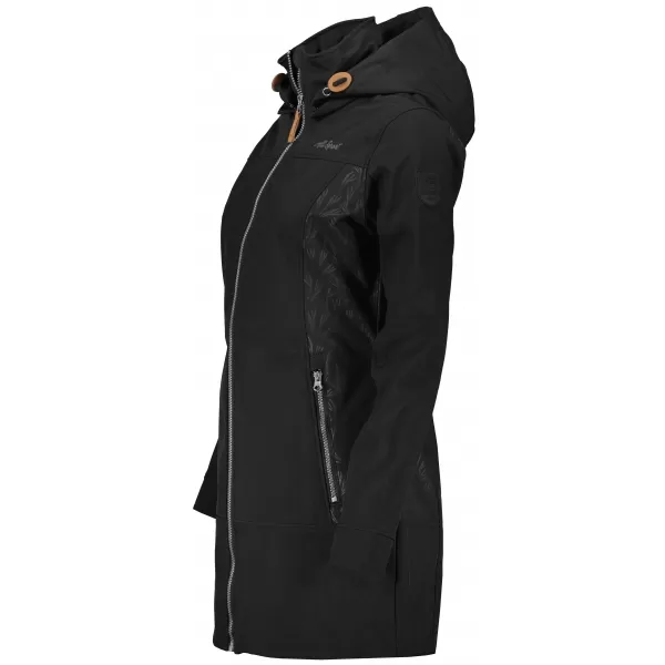  Ženski softshell kaput ALTISPORT GYMA LCTU163 CRNO 