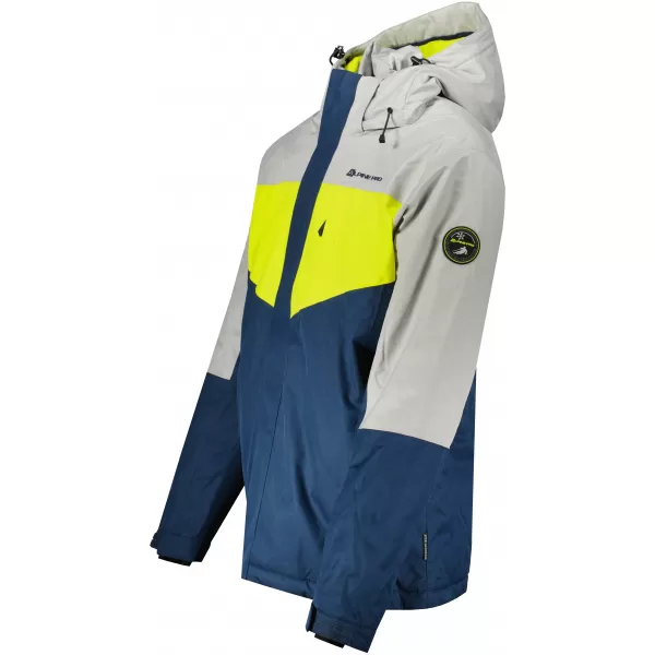  Muška skijaška jakna ALPINE PRO SARDAR 5 MJCU503 ZELENA 
