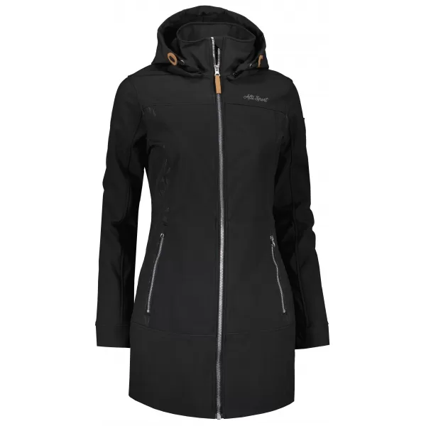  Ženski softshell kaput ALTISPORT GYMA LCTU163 CRNO 