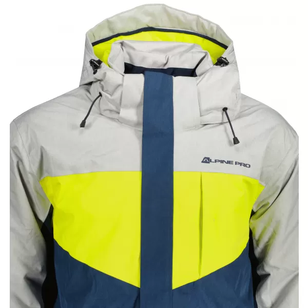 Muška skijaška jakna ALPINE PRO SARDAR 5 MJCU503 ZELENA 