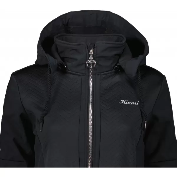  Ženski softshell kaput KIXMI MALAYA CRNO 
