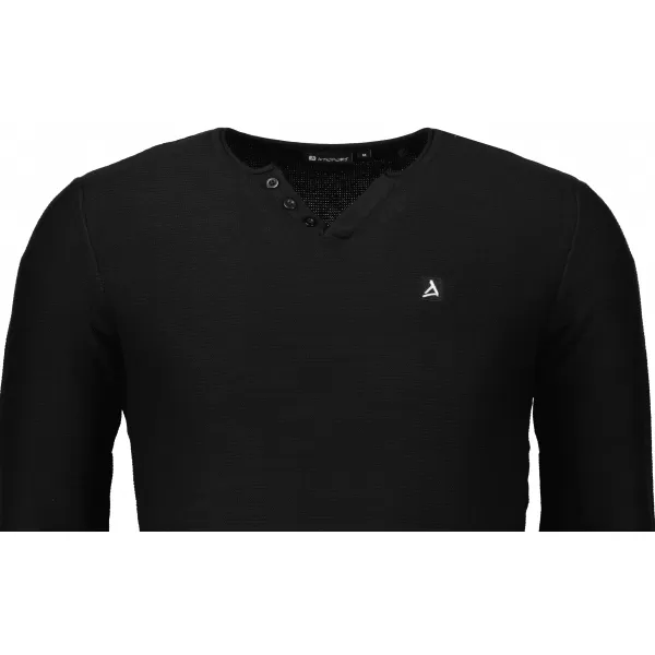  Muški pulover ALTISPORT SWEK MPLU108 CRNO 
