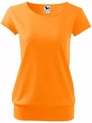 Ženska majica kratkih rukava MALFINI CITY 120 MANDARINA NARANČA