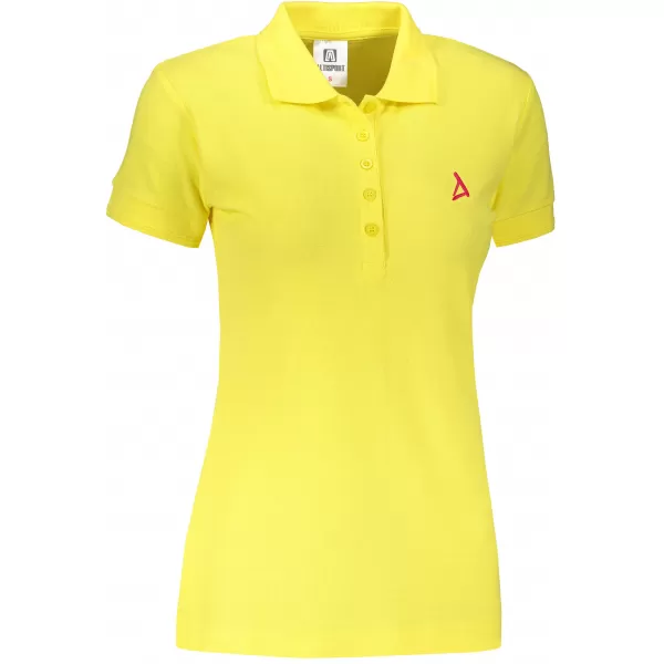  Ženska premium majica s kragnom ALTISPORT ALW002210 LIMUN 