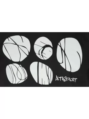 Dječja majica ALTISPORT ALK122138 CRNO