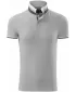 Muška majica s kragnom MALFINI PREMIUM COLLAR UP 256 SREBRNO SIVA