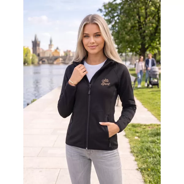  Ženska premium majica ALTISPORT ALW056418 CRNO 