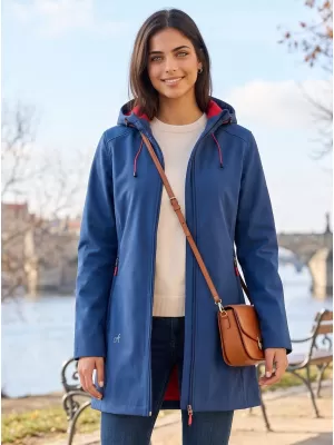 Ženski softshell kaput ALTISPORT DERAURA LCTU166 TAMNO PLAVA