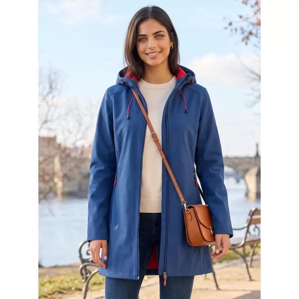  Ženski softshell kaput ALTISPORT DERAURA LCTU166 TAMNO PLAVA 