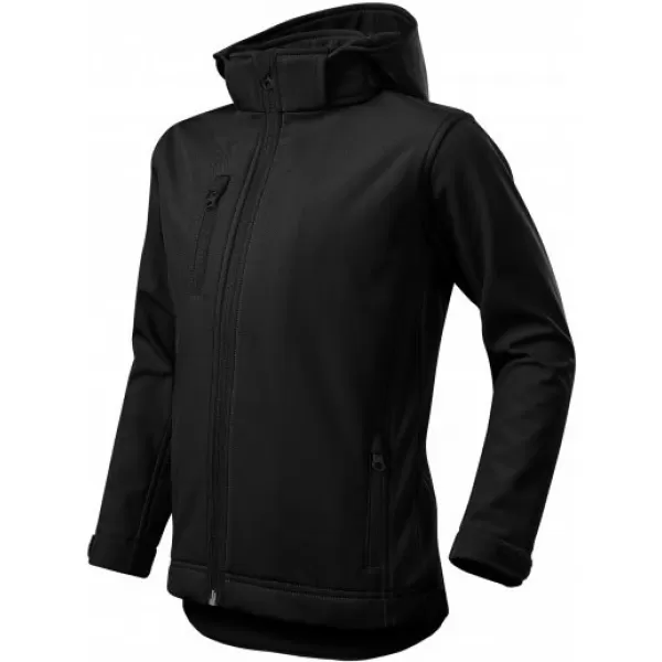  Dječja softshell jakna MALFINI PERFORMANCE 535 CRNA 