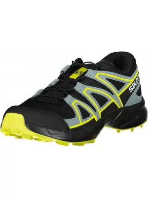 Dječje tenisice za trčanje SALOMON SPEEDCROSS J L41447100 CRNO/CRNO/ZELENO