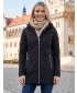 Ženski softshell kaput ALTISPORT GYMA LCTU163 CRNO