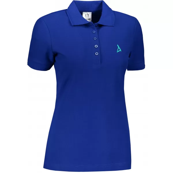  Ženska premium majica s kragnom ALTISPORT ALW002210 KRALJEVSKI PLAVA 