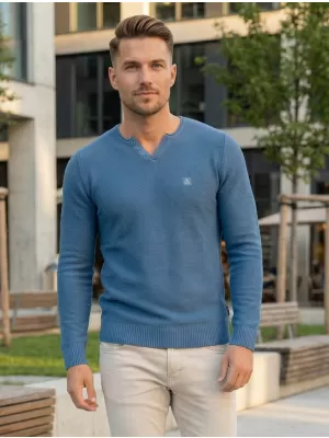 Muški pulover ALTISPORT SWEK MPLU108 PLAVA