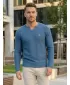 Muški pulover ALTISPORT SWEK MPLU108 PLAVA