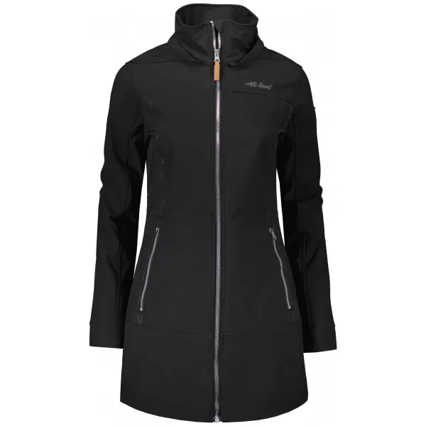  Ženski softshell kaput ALTISPORT GYMA LCTU163 CRNO 