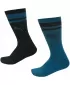 Čarape PUMA CREW HERITAGE STRIPE 2P 907944-05 CRNA