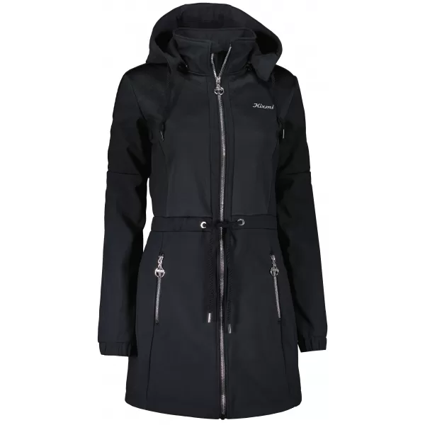  Ženski softshell kaput KIXMI MALAYA CRNO 