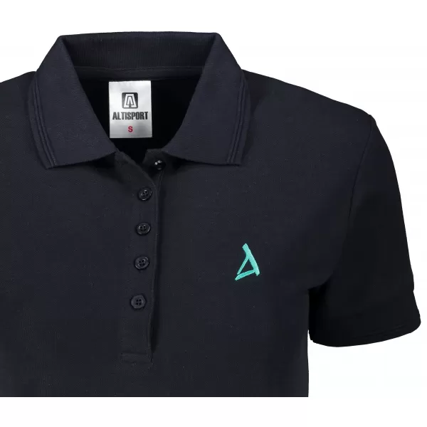  Ženska premium majica s kragnom ALTISPORT ALW002210 MORNARSKO PLAVA 