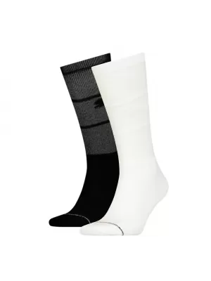 Ženske čarape PUMA CHILL REVERSED CREW 2P 935275-01 CRNO/BIJELO
