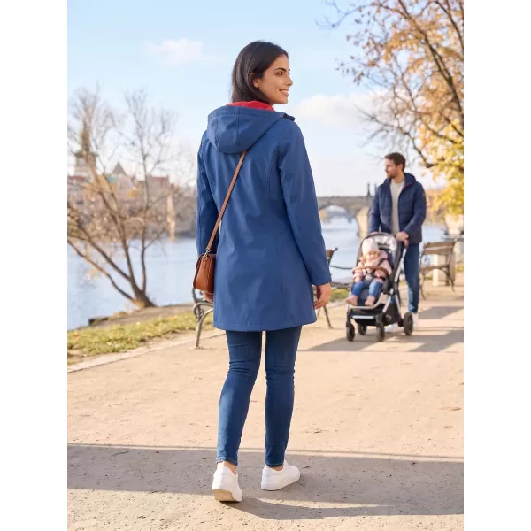  Ženski softshell kaput ALTISPORT DERAURA LCTU166 TAMNO PLAVA 