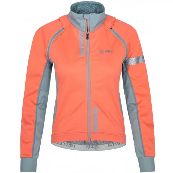  Ženska softshell jakna KILPI ZAIN-W QL0108KI KORALJNI 