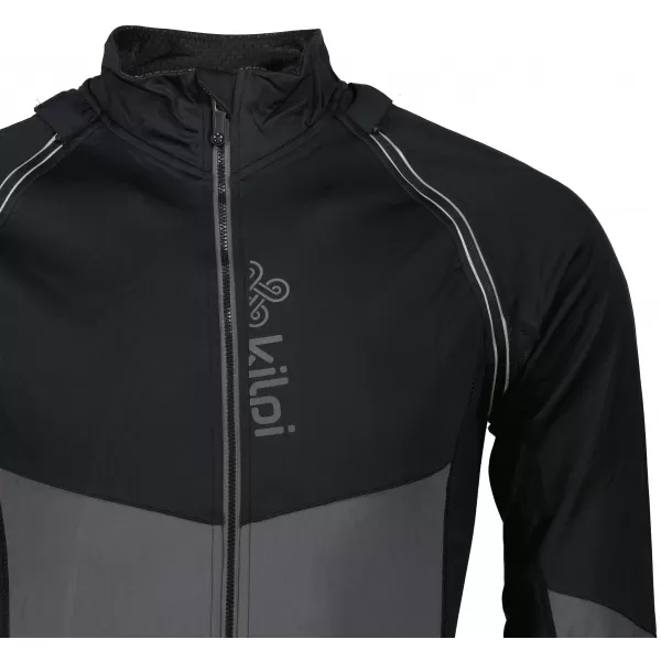  Muška softshell jakna KILPI ZAIN-M QM0110KI TAMNOSIVA 