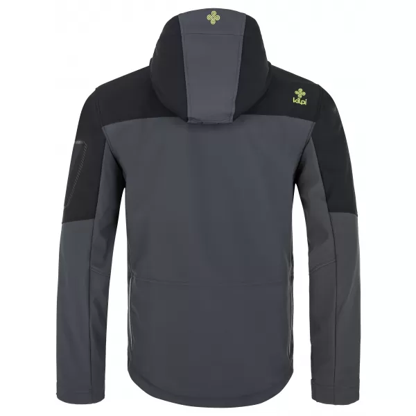  Muška softshell jakna KILPI PRESENA-M QM0157KI TAMNOSIVA 