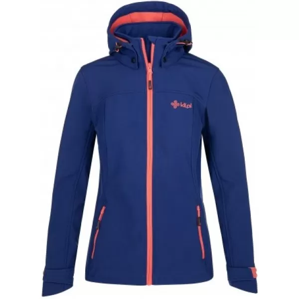  Ženska softshell jakna KILPI RAVIA-W QL0001KI TAMNOPLAVA 