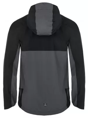 Muška hardshell jakna KILPI HURRICANE-M QM0109KI TAMNOSIVA