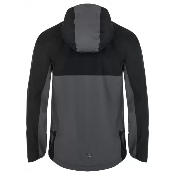 Muška hardshell jakna KILPI HURRICANE-M QM0109KI TAMNOSIVA 