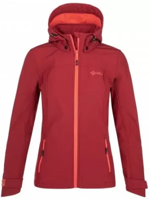 Ženska softshell jakna KILPI RAVIA-W QL0001KI TAMNOCRVENA