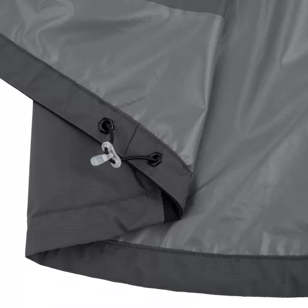  Muška hardshell jakna KILPI HURRICANE-M QM0109KI TAMNOSIVA 
