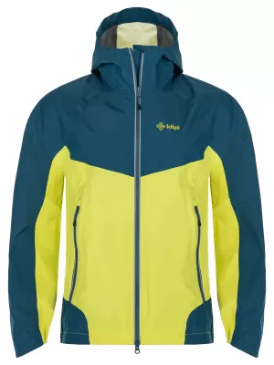 Muška hardshell jakna KILPI HURRICANE-M QM0109KI SVIJETLO ZELENA