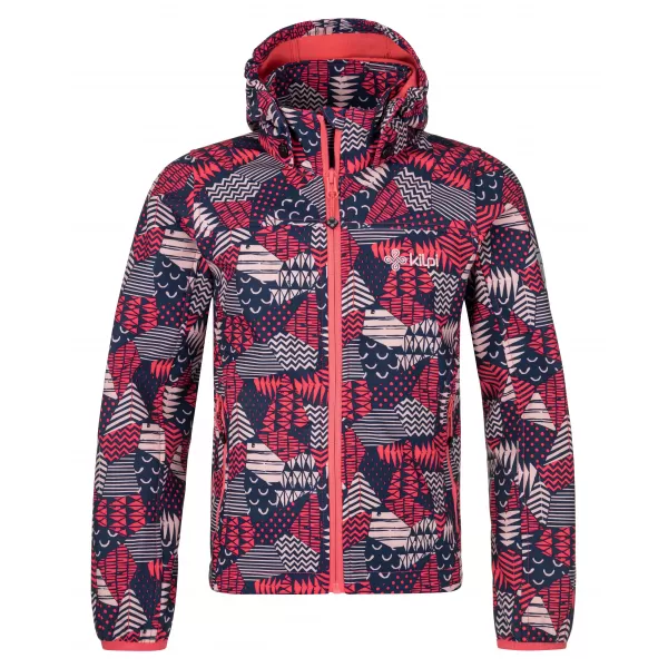  Softshell jakna za djevojčice KILPI RAVIA-J PJ0033KI RUŽIČASTA 