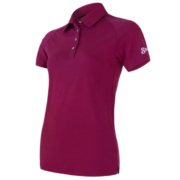  Ženska polo majica SENSOR MERINO ACTIVE POLO 19100005 LJUBIČASTA 