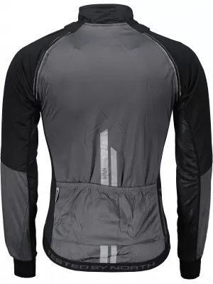 Muška softshell jakna KILPI ZAIN-M QM0110KI TAMNOSIVA