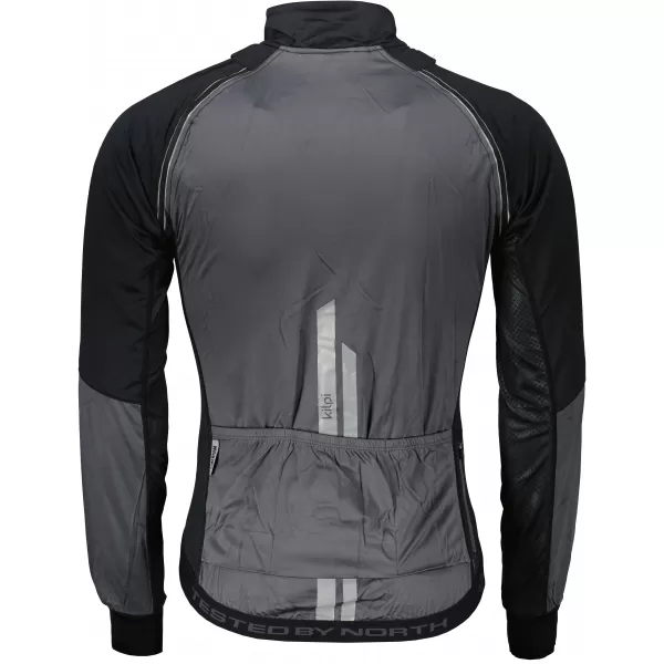  Muška softshell jakna KILPI ZAIN-M QM0110KI TAMNOSIVA 