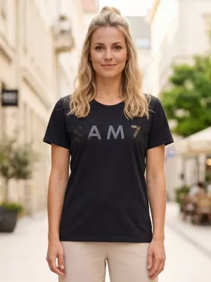 Ženska majica s kratkim rukavima SAM 73 JOHANNA WT 835 CRNI