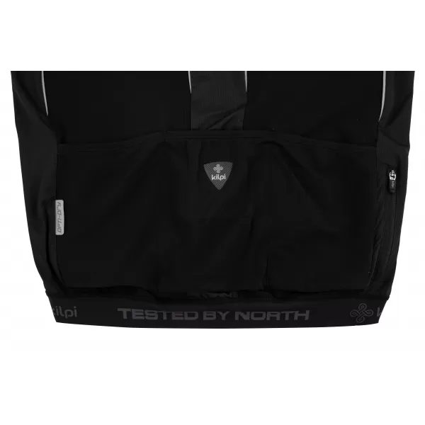  Muški biciklistički dres KILPI CAMPOS-M QM0115KI CRNA 