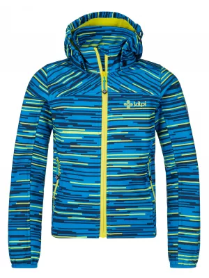 Dječja softshell jakna KILPI RAVIO-J PJ0034KI SVIJETLO ZELENA