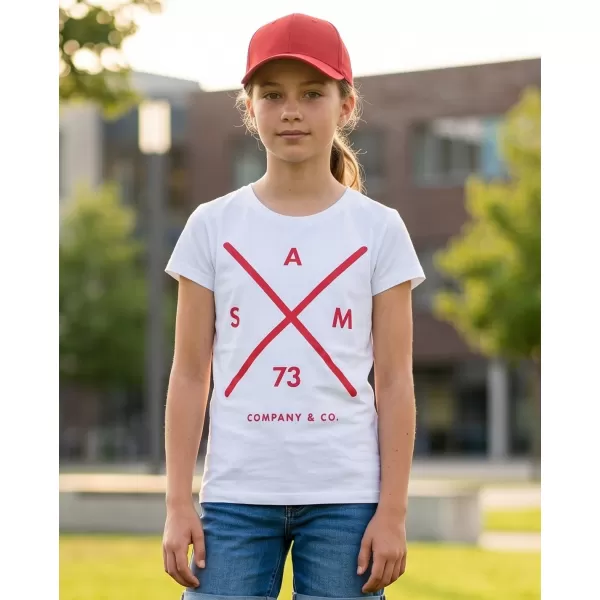  Djevojčica majice s kratkim rukavima SAM 73 CAROLINE GT 554 BIJELA 